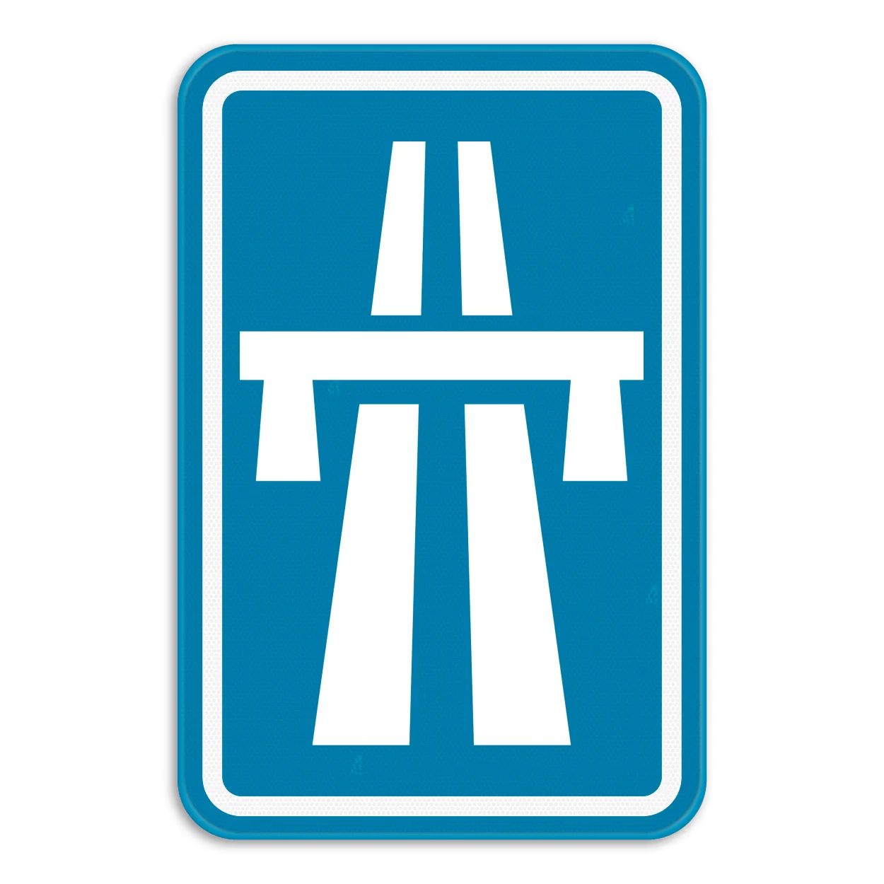 Sign for motorway