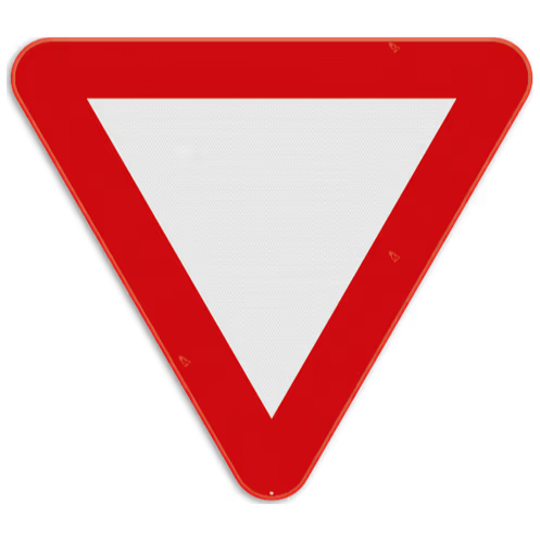 Bord B1 voorrang verlenen